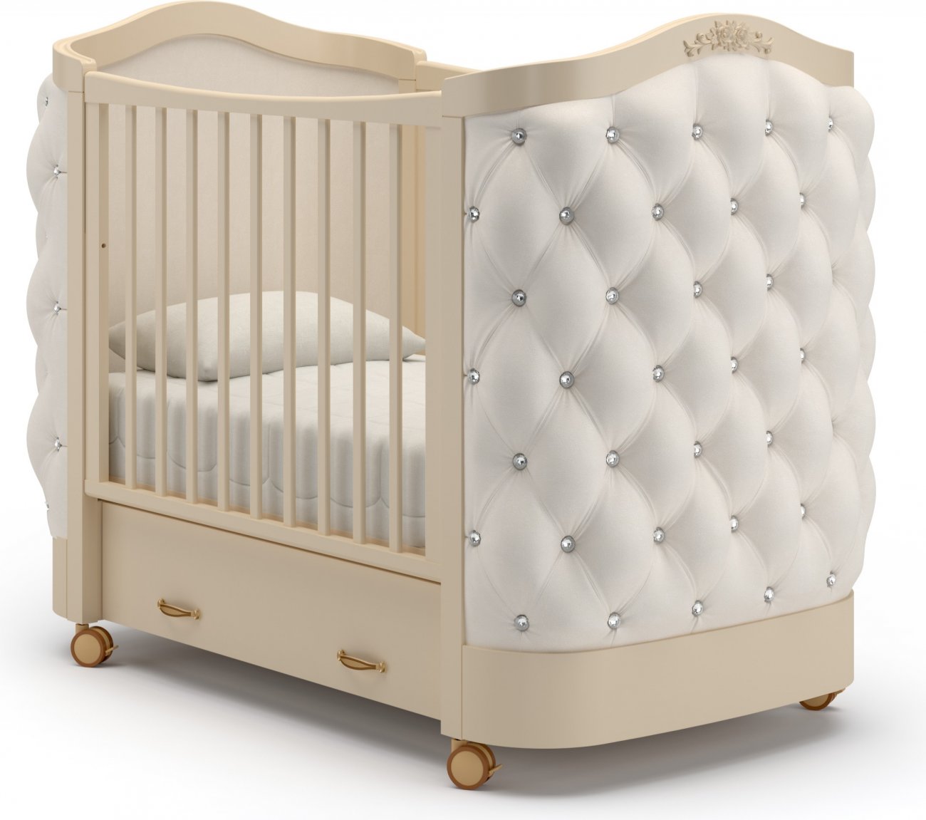 Deluxe Dreamland Baby Crib